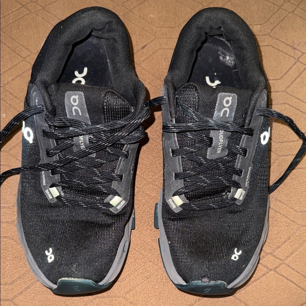 On Running Black Sneakers